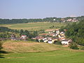 Ortslage Mannebach, im Hintergrund der Ortsteil Kümmern