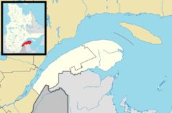 Saint-Charles-Garnier is located in Eastern Quebec