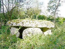 Ang Dolmen sa Laverré, sa Aslones