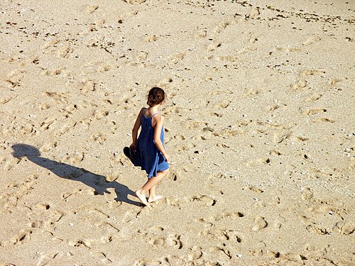 Girl on the beach