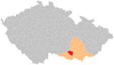 Správní obvod obce s rozšířenou působností Moravský Krumlov na mapě