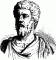 Drawing of Marcus Aurelius, Charlotte Mary Yonge, Young Folks' History of Rome