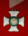 Знак кавалера, реверс. XVIII век