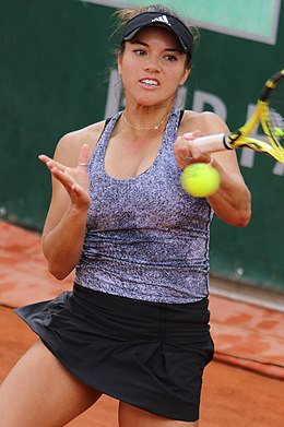 Desirae Krawczyková na French Open 2019