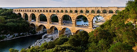 Le pont du Gard.