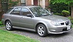 Subaru Impreza, vooraanzicht