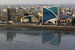 A view of the Taleghani Boulevard area