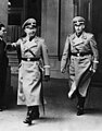 Heinrich Himmler et Reinhard Heydrich en 1938