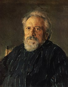 Portrait of Leskov by Valentin Serov, 1894