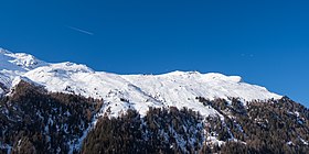 La Corne de Sorebois en 2021 vue de l'est.