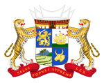 Coat of Arms of Padang during Dutch colonization.