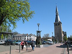 La collégiale de Ciney.