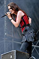 Sharon Den Adel at Rock en France (Arras)