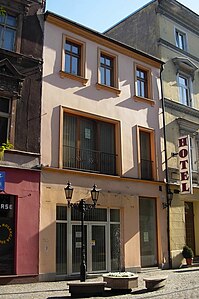 Facade onto Długa street