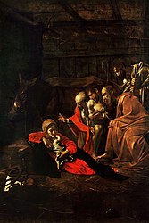 Adoration of the Shepherds circa 1609 date QS:P,+1609-00-00T00:00:00Z/9,P1480,Q5727902