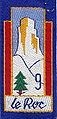 Insigne du CJF 9 (2e modèle).