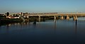 * Nomination Metro train in Vienna, on the bridge Donaustadtbrücke --Darkweasel94 08:38, 20 March 2013 (UTC) * Decline Definitely too dark and with visible purple fringing. Correctable. --Tupungato 10:08, 20 March 2013 (UTC)