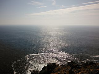 Looking out to sea from Finisterre