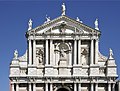 Madonna by Bernardo Falconi on the church Maria di Nazareth in Venice