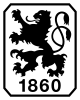 Wappen von FC Bayern München (l.) und TSV 1860 München (r.)