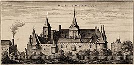 Het Tolhuis te Lobith ca. 1635