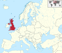 Map of the United Kingdom