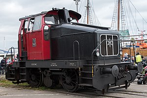 Henschel DE 240 B der Angelner Dampfeisenbahn Lok 1