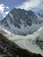 Północna ściana Grandes Jorasses