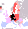 Habilidades em língua alemã autorrelatadas de cidadãos da União Europeia