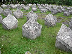 Cimetière à Saaremaa, Estonie.