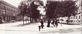 Unter den Linden and Brandenburg Gate, 1902. Gröditzbergsches Palais on the right, Palais Redern on the left