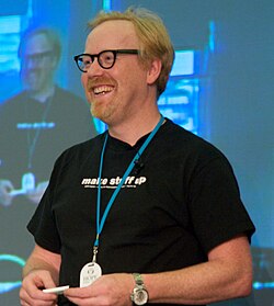 Adam Savage heinäkuussa 2008.