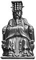 Bronzen beeld van Confucius