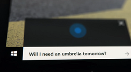Cortana op Windows 10