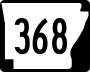 Highway 368 marker