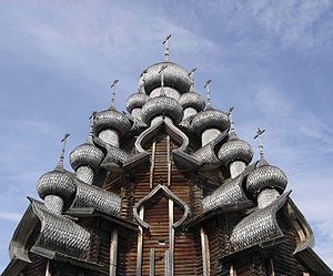 Wooden church in Kizhi