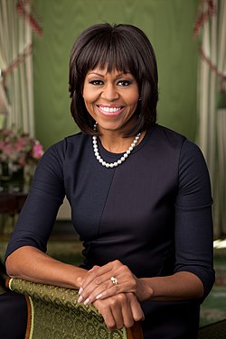 Oficiální portrét Michelle Obamové, 2013