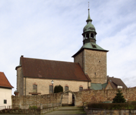 Die katholische Kirche St. Kilian in Ried in Ried