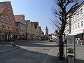 Marktplatz mit Blick auf das Untere Tor