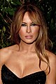 Melania Trump, la tria edzino de Donald Trump, foto el la jaro 2011.