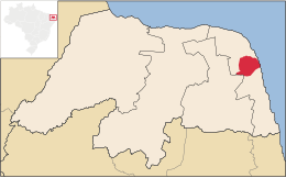 Ceará-Mirim – Mappa