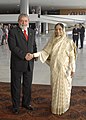 Presidentane Luiz Inácio Lula da Silva og Pratibha Patil. Presidenten av Brasil er både stats- og regjeringsoverhovud, medan presidenten av India stort sett har seremonielle oppgåver.