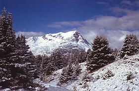 Vue du Piz Lad.