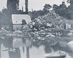 Pont-Aven vers 1900, photographie d'Onésime Reclus.