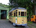 Triebwagen 105 der Wuppertaler Stadtwerke im Bergischen Straßenbahnmuseum