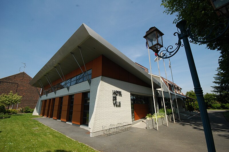 File:Hotel de Ville Escautpont.jpg