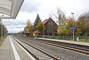 Bahnhof Großschwabhausen (2017)