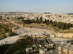 Kota Jerash ialah ibu kota Kegabenoran Jerash