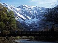 Kappa Bridge and Hotaka Mountains