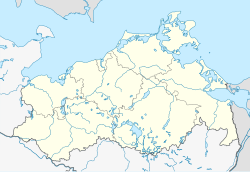 Bütow ubicada en Mecklemburgo-Pomerania Occidental